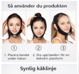 SOMAS V-Line Ansiktslyftband